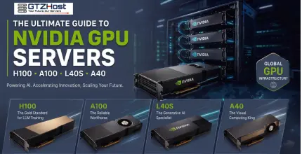 NVIDIA GPU Servers Comparison H100 A100 L40S A40 GTZHost
