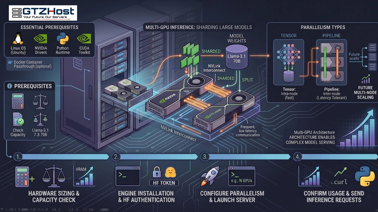 How to Set Up vLLM for Multi-GPU Inference